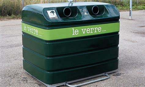 Points de collecte du verre