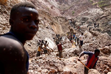 Mines de coltan en République Démocratique du Congo