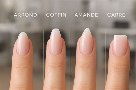 Main avec des ongles et de la chair