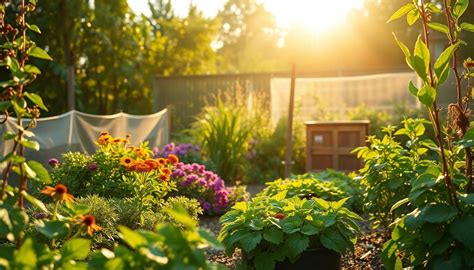 Jardin diversifié pour la prévention des ravageurs