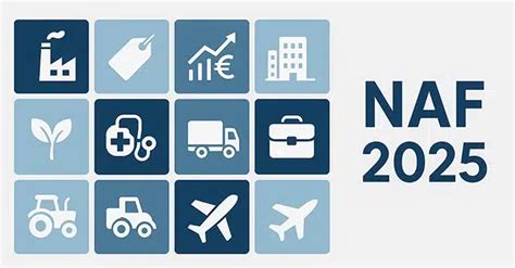 Infographie expliquant la transition entre la NAF actuelle et la NAF 2025