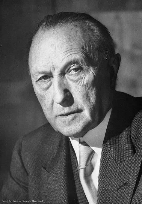 Konrad Adenauer portrait