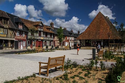Plan du village de Beuvron-en-Auge lors de la Fête des Géraniums