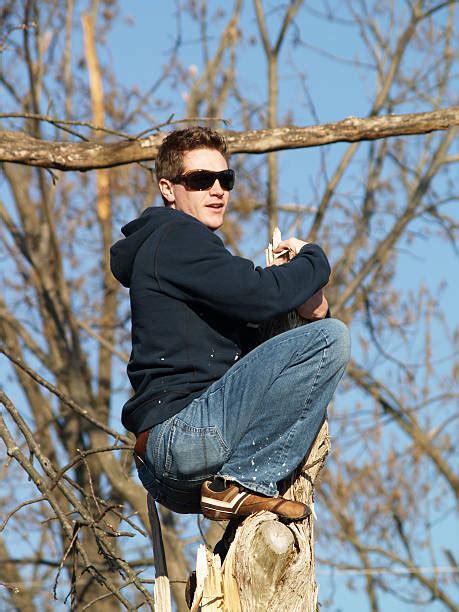 Image d'un couple profitant d'un apéritif perché dans un arbre