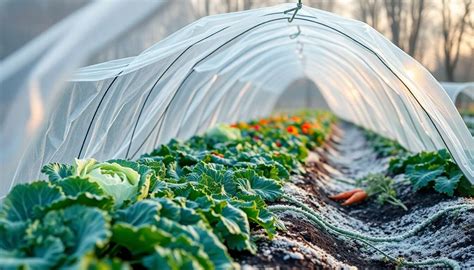 Schéma d'un tunnel de forçage pour protéger les cultures
