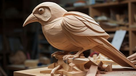 Exemple d'une sculpture réalisée à partir de bois de lierre