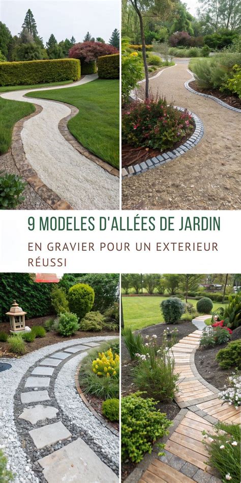 Plan d'allée de jardin fonctionnelle