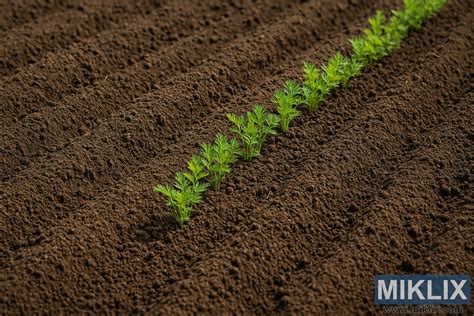 Photo d'un sol bien préparé pour le semis, avec une texture friable