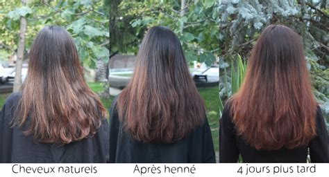 coloration au henné