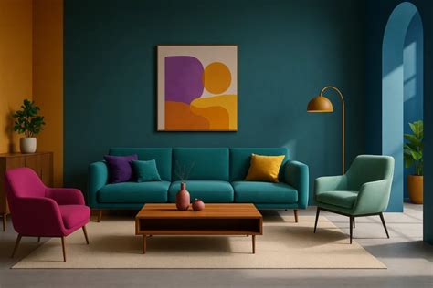 Détail de la décoration intérieure d'une chambre avec tomettes et plafond à la française
