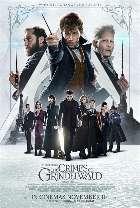 Affiche du film Les Animaux Fantastiques : Les Crimes de Grindelwald
