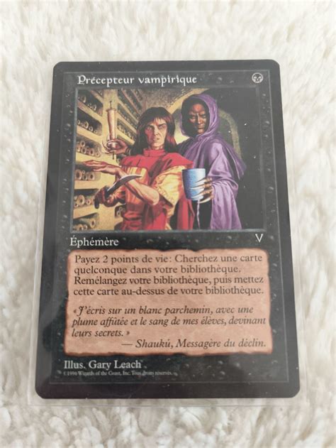 Analyse de l'illustration du Précepteur Vampirique