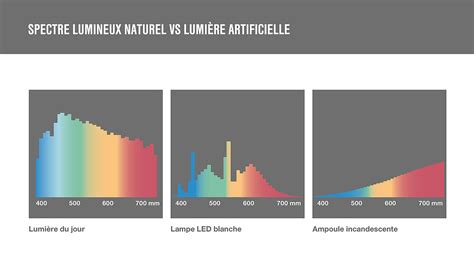 Lumière naturelle et artificielle impactant la couleur