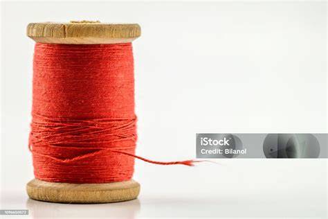 rembobinage du fil sur la bobine