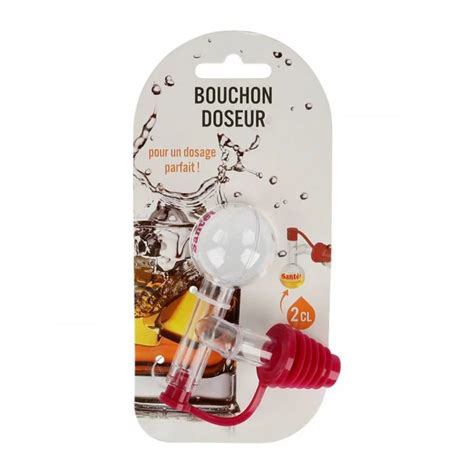 Infographie montrant le fonctionnement du bouchon doseur réglable