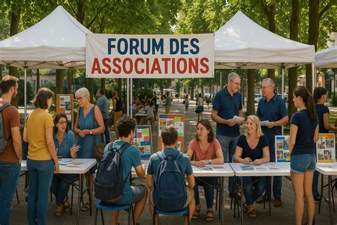 Image du stand de l'association au Forum des associations