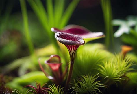 Plantes carnivores et bonsaïs côte à côte