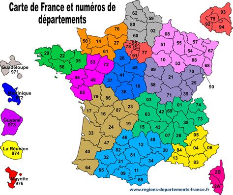 Carte des départements français avec restrictions de tonte