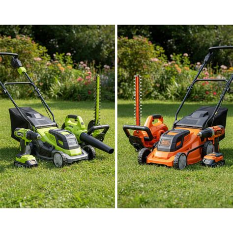 Infographie sur l'entretien saisonnier des outils de jardinage électriques