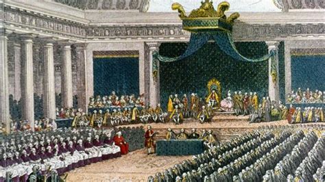 Gravure représentant l'élection des députés aux États Généraux