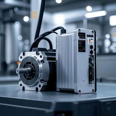 Servomoteur industriel avec unité de contrôle
