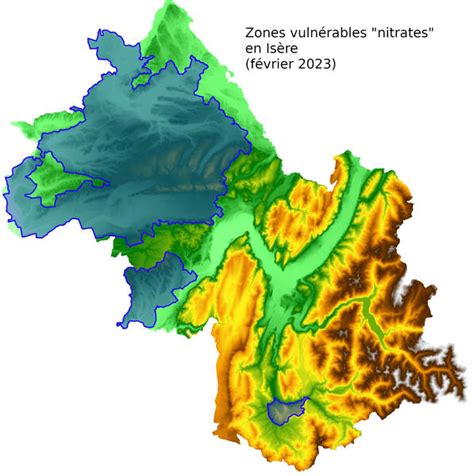 Schéma illustrant les différentes zones vulnérables et les enjeux de la gestion de l'azote