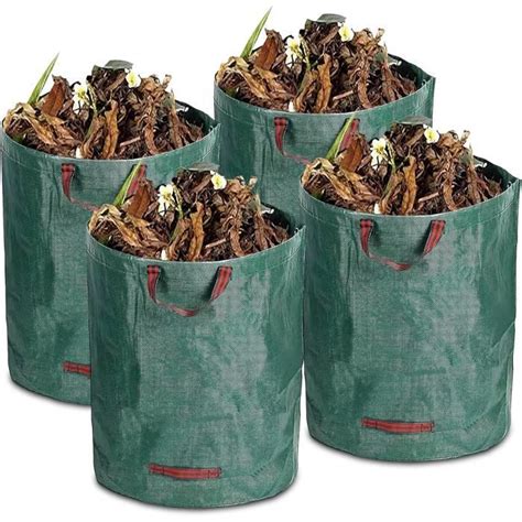 Sac de jardinage Lesto rempli de déchets végétaux