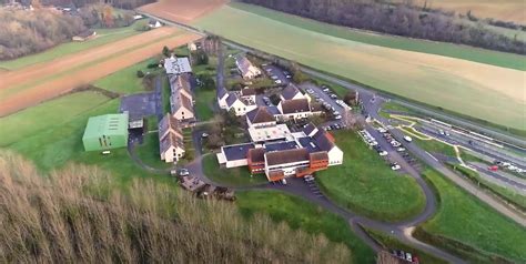 Vue aérienne du Lycée Professionnel Agricole d'Orthez