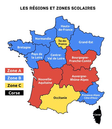 Carte des principales zones de maraîchage en France métropolitaine