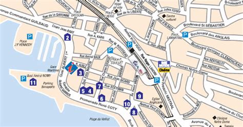 Plan de Saint-Raphaël avec l'avenue des Chèvrefeuilles mise en évidence
