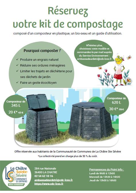 Kit de compostage domestique