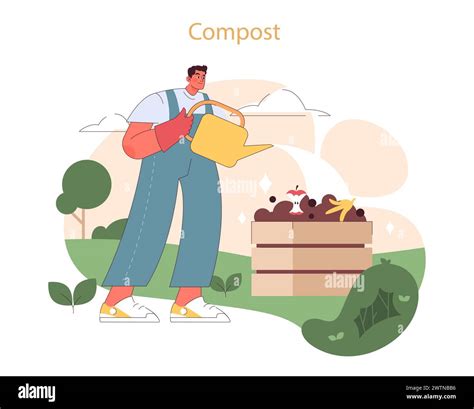 Compost enrichissant le sol