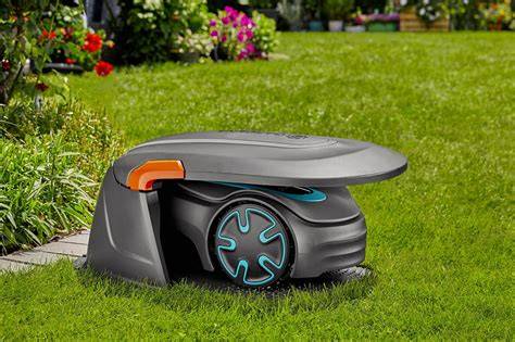 Image d'une tondeuse robot