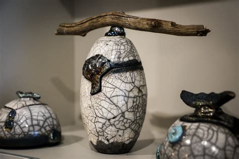 Exemples de céramiques raku