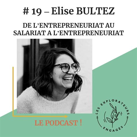 Elise Bultez animant son podcast