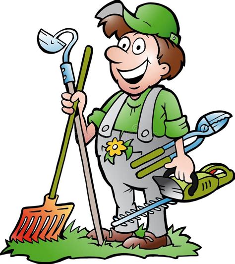 Illustration d'un jardinier utilisant une tondeuse dans le respect des horaires légaux