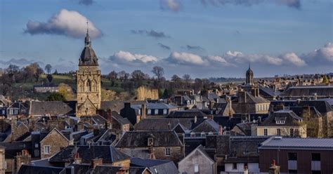 Vue panoramique de Villedieu-les-Poêles