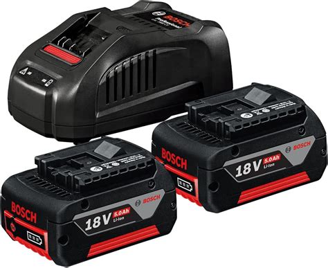 Batteries Bosch 18V de différentes capacités