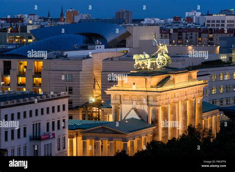 Pariser Platz et les bâtiments environnants
