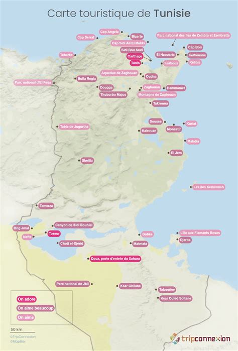 Carte des initiatives permacoles en Tunisie