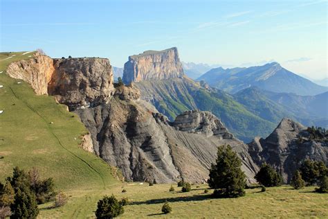 Paysage de montagne dans le Vercors