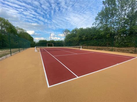 Court de tennis en moquette intérieure