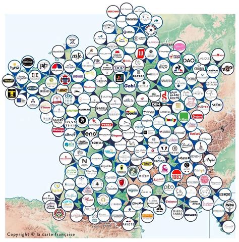 Carte des entreprises et services dans la région de 26110
