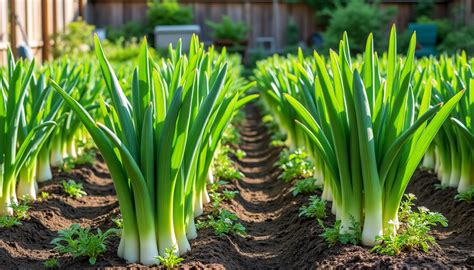 poireau sain au potager