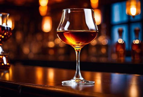 Verre tulipe pour dégustation de cognac