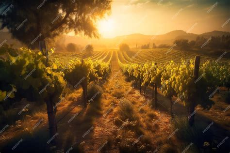 vignoble ensoleillé