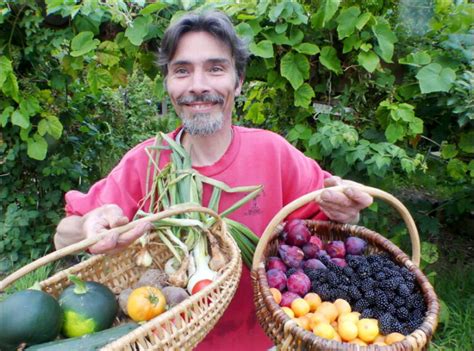 Franck Grossmann présentant la permaculture