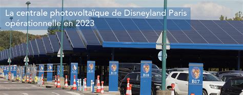 Centrale photovoltaïque Disneyland Paris