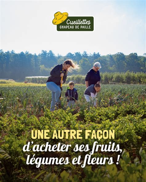 Carte des cueillettes Chapeau de Paille en Île-de-France