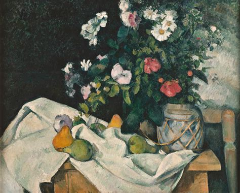 Nature morte à la pastèque et aux grenade, P. Cézanne, circa 1906. France. Huile sur toile